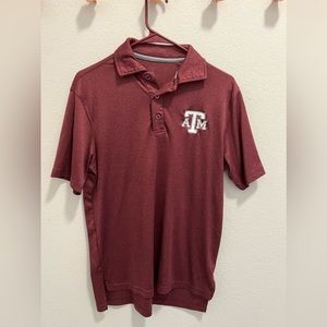 Texas A&M Maroon Polo Shirt